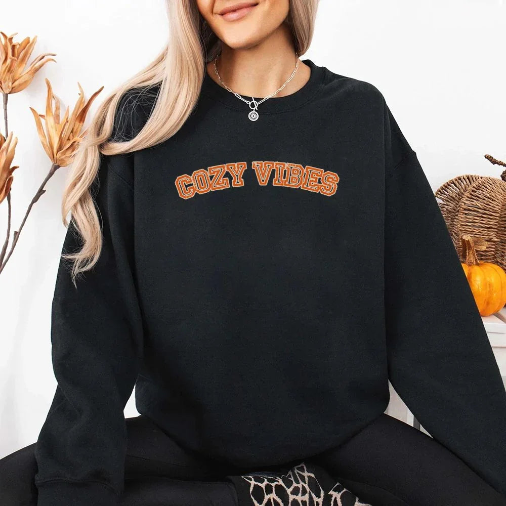 Cozy Vibes Fall Sweatshirt